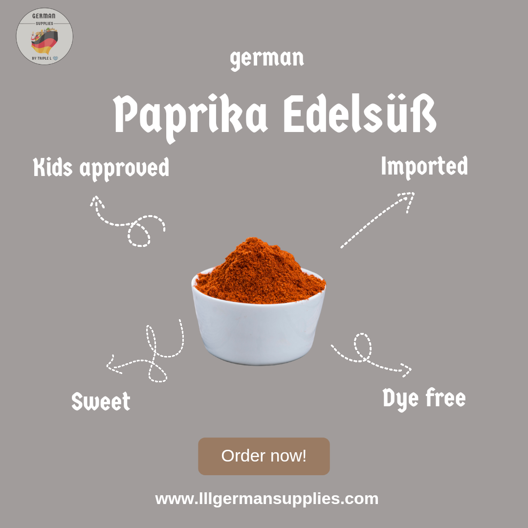 4x10g organic German Paprika Edelsüß, Paprika sweet