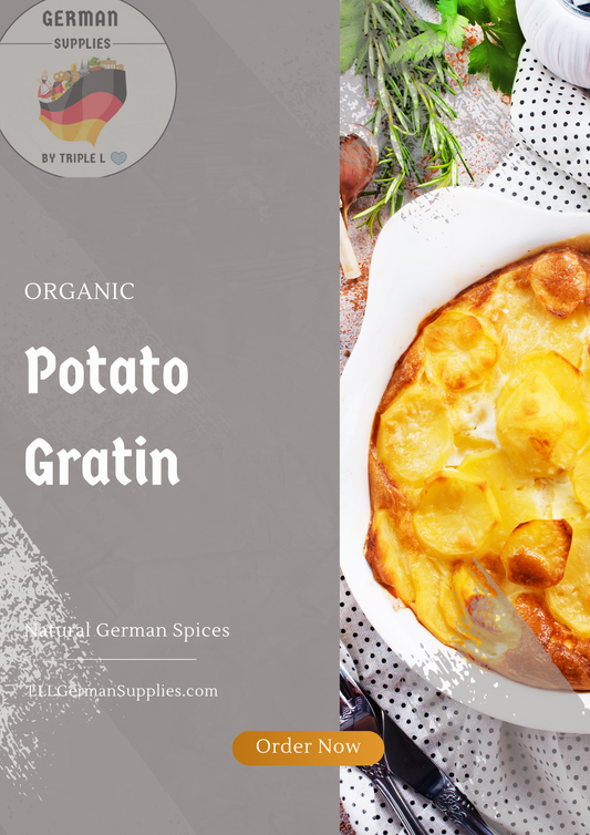 4x Potato Gratin - Kartoffel Gratin (for 4 flavorful casseroles)