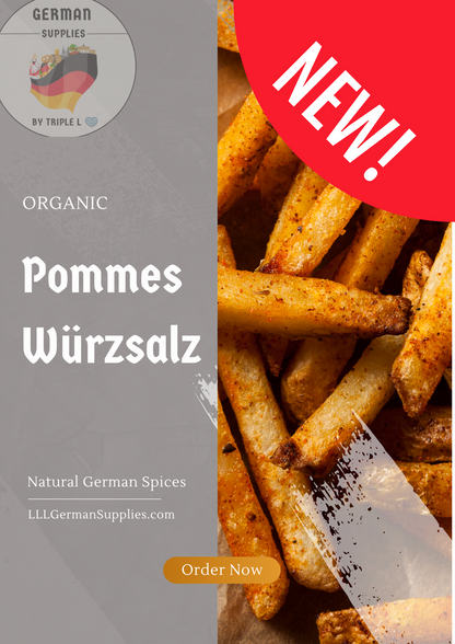 4x10g Pommes Würzsalz, French Fries Seasoning