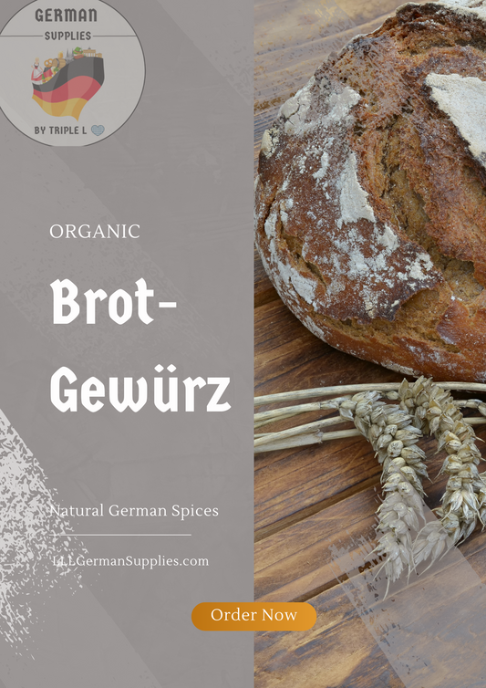 4x10g German Brotgewürz, Naturally Bread Spice Blend, Brotgewurz