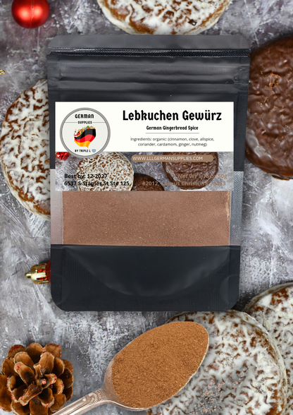 Big 150g Lebkuchen Gewürz, Lebkuchen Gewurz (flavorful German Gingerbread spice)