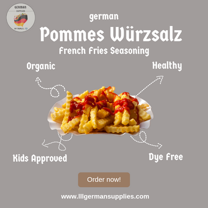 4x10g Pommes Würzsalz, French Fries Seasoning